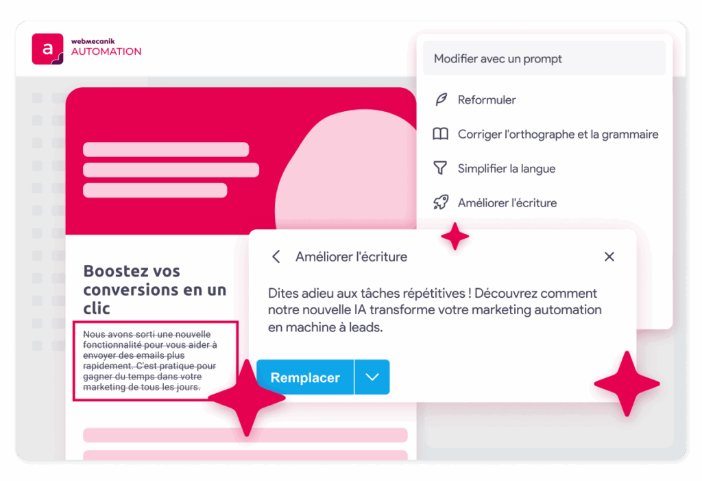 Generazione di testo email