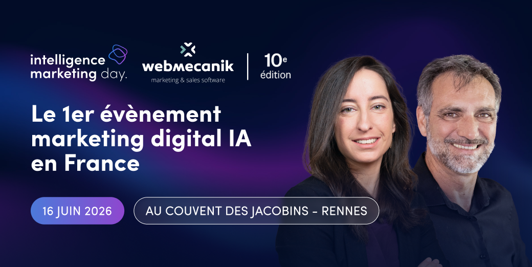 webmecanik sera présent à l'Intelligence Marketing Day 2026 à Rennes